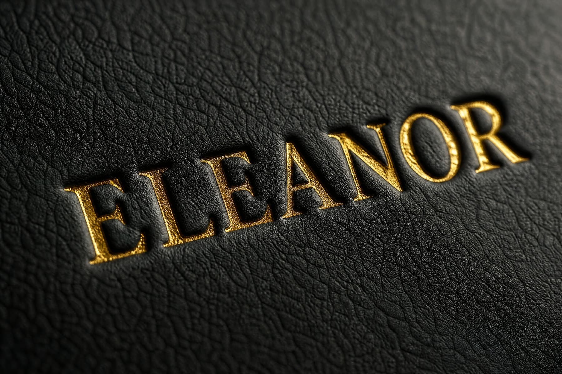 Close-up of the mark on Brief Structured