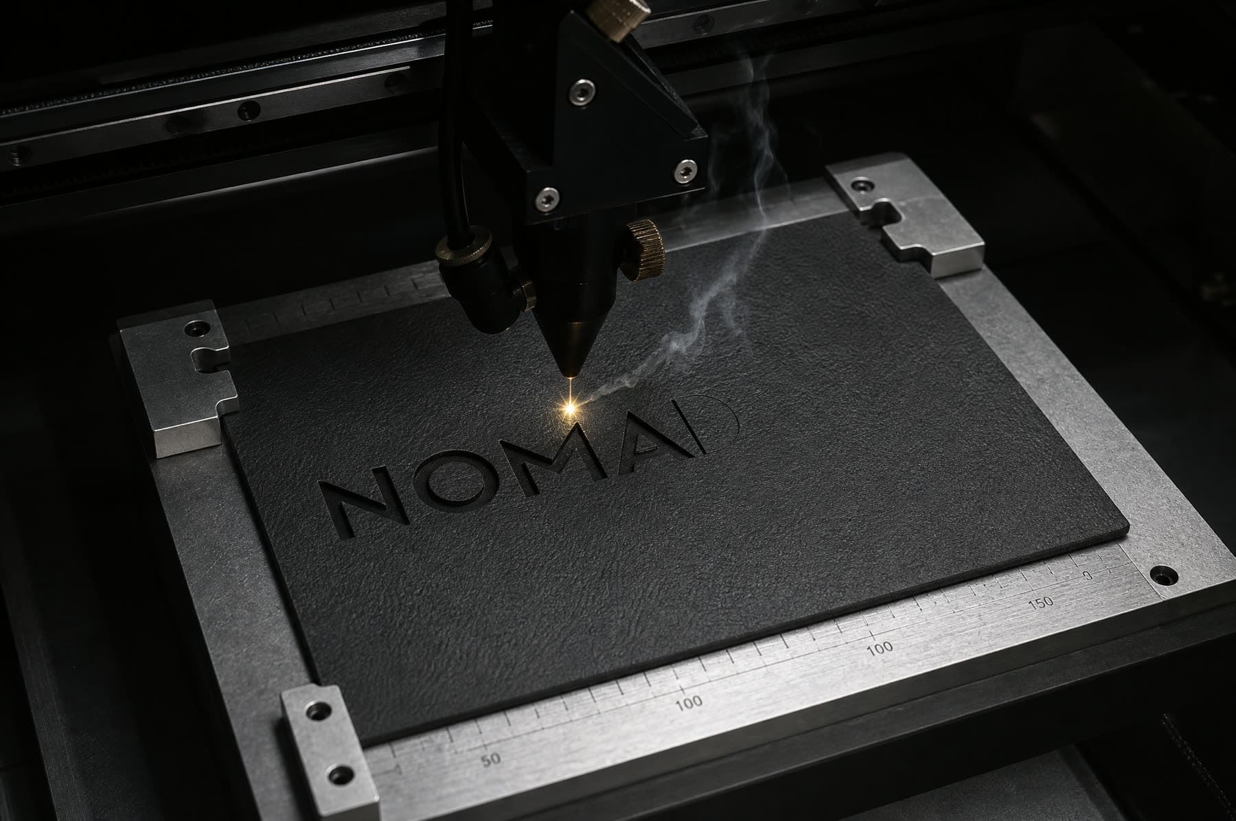 Laser Engraving on the bench