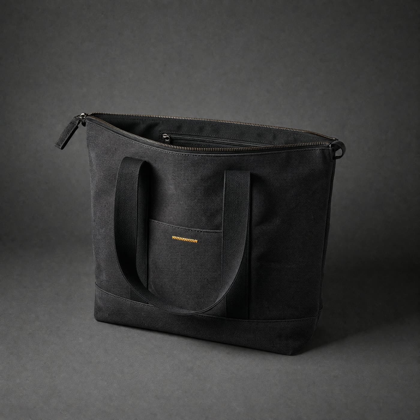 Tote Zip, For people an open mouth makes nervous.