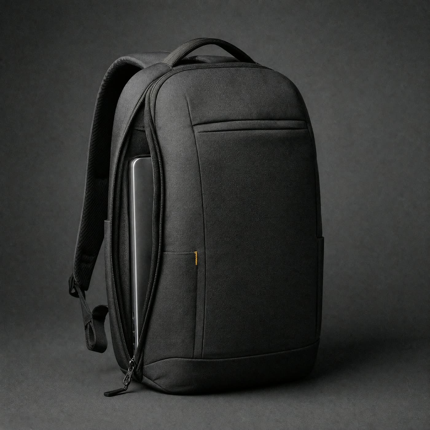 Pack Commuter 24L, The padded section opens from the side, not the top.
